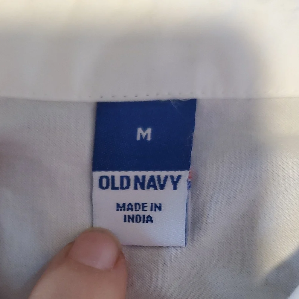 Old Navy White Shirt Dress